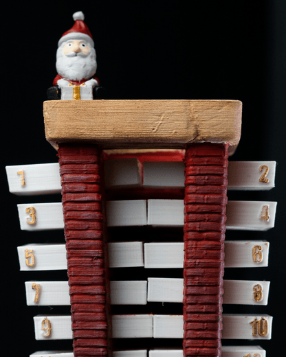 Santa Countdown Chimney calander