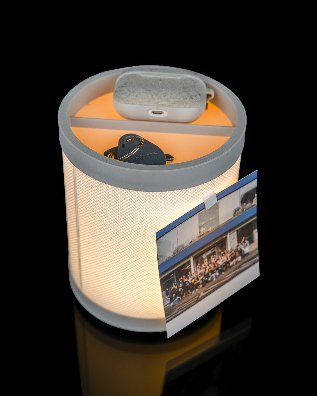 Memo Tower - Table Lamp & Organizer