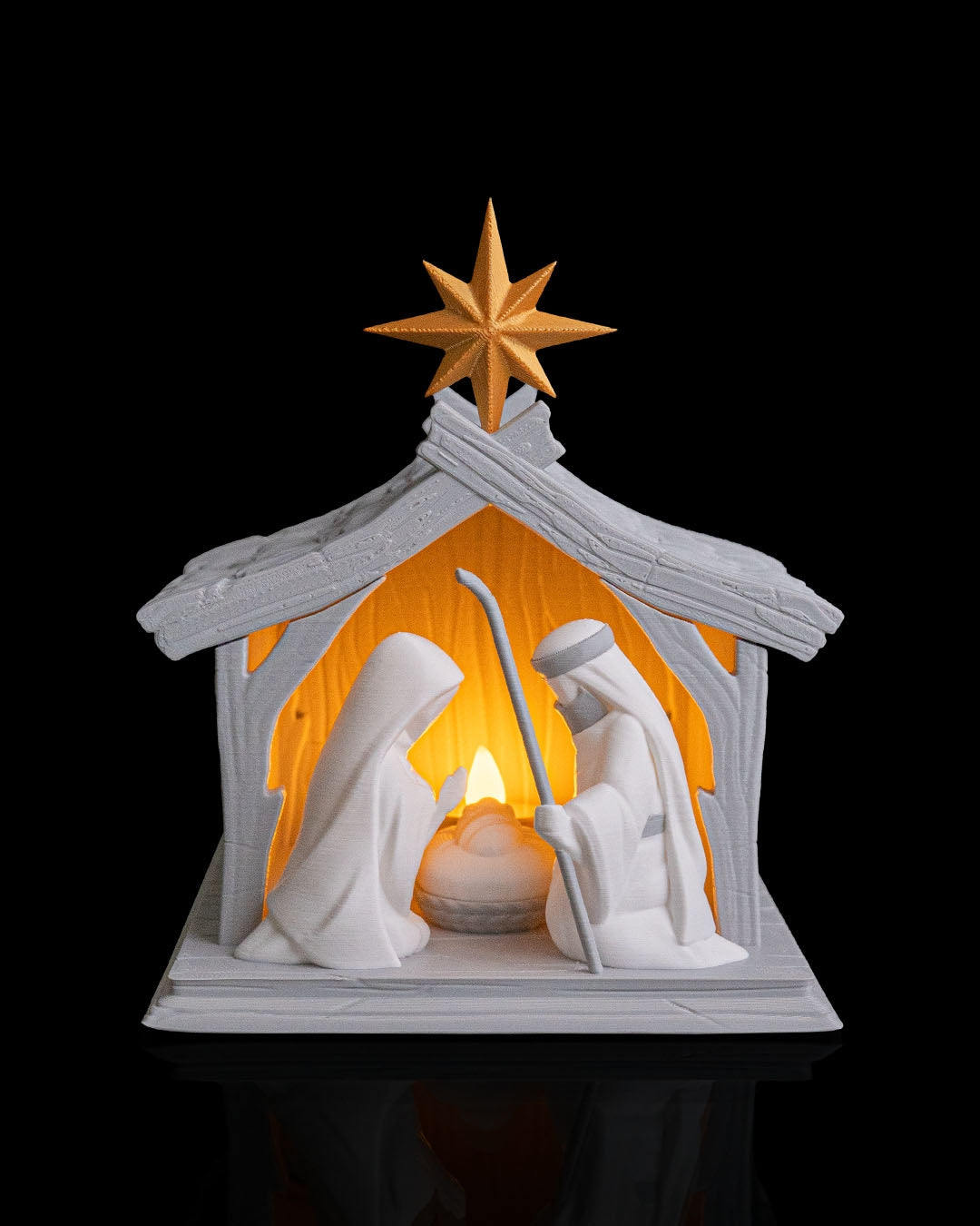 Nativity Table Lamp