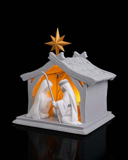 Nativity Table Lamp