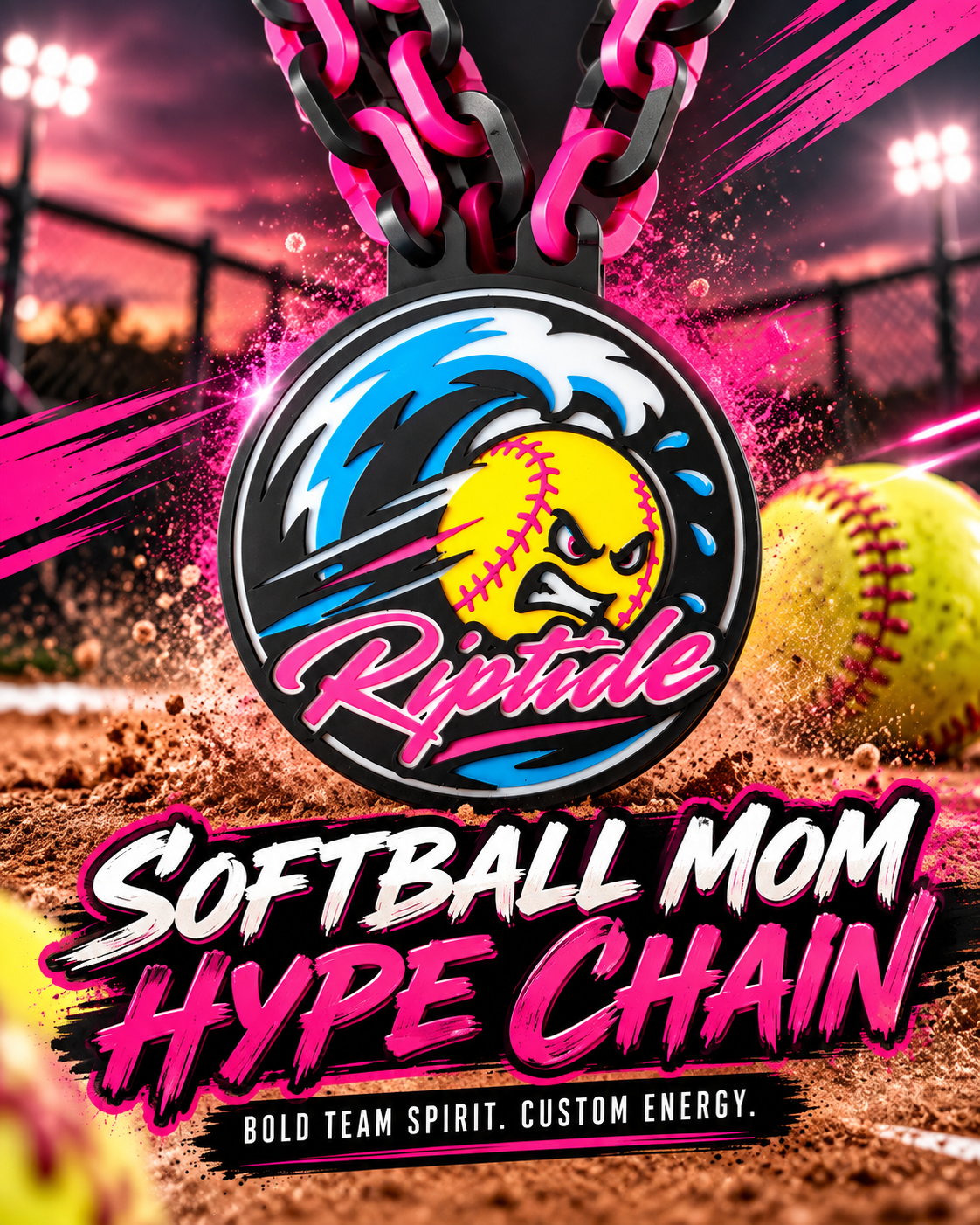 Riptide Softball Hype Chain