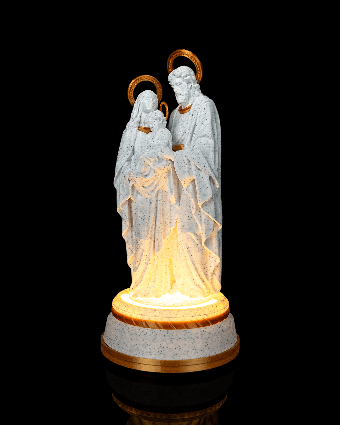 Holy Family LED Statue