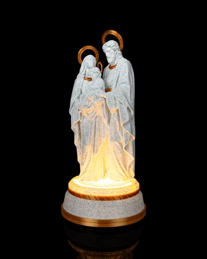 Holy Family LED Statue