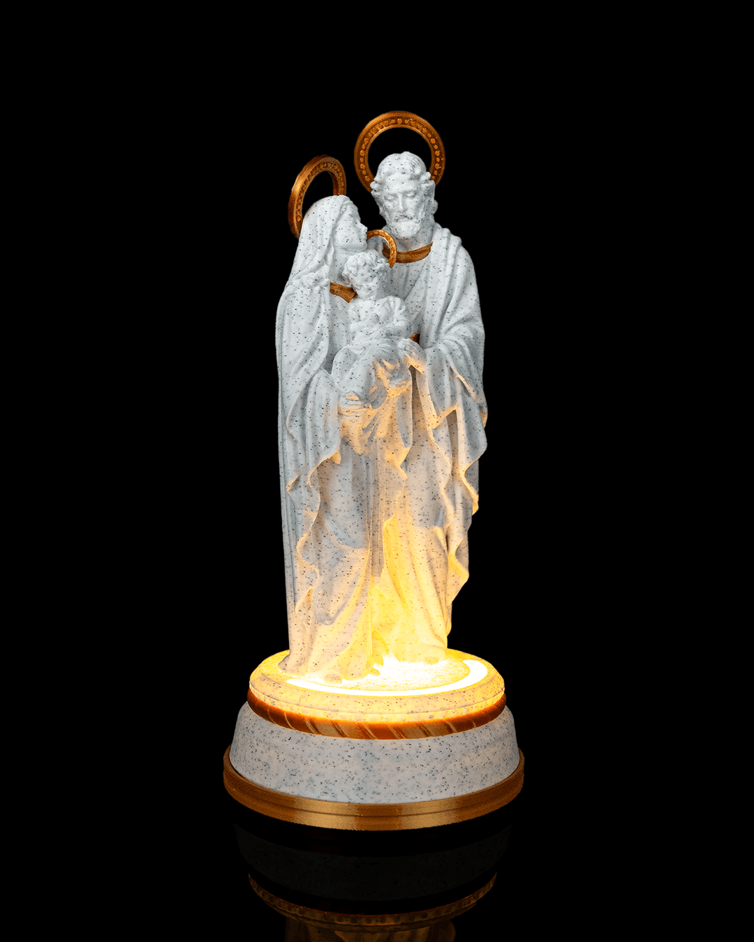Holy Family LED Statue
