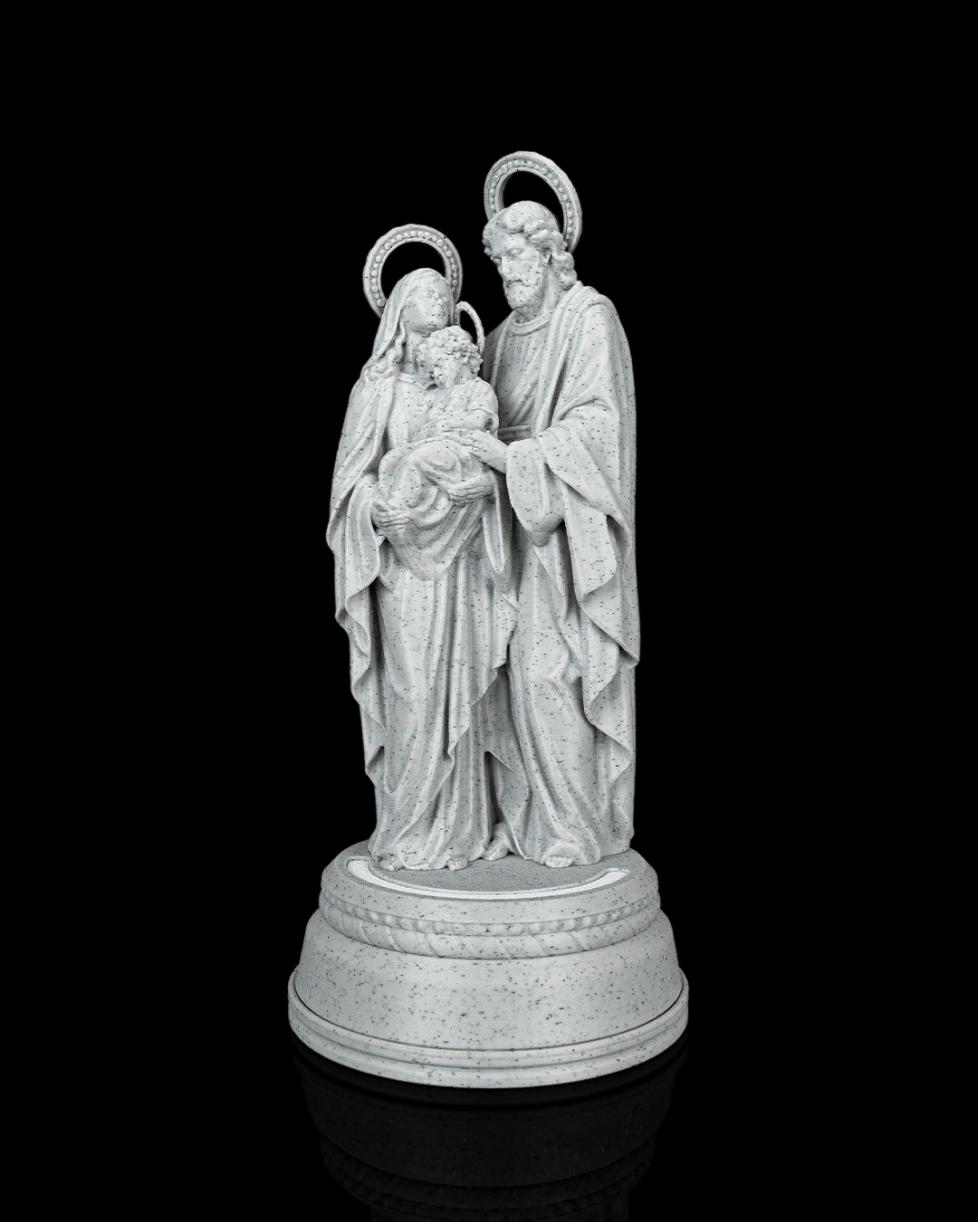 Holy Family LED Statue