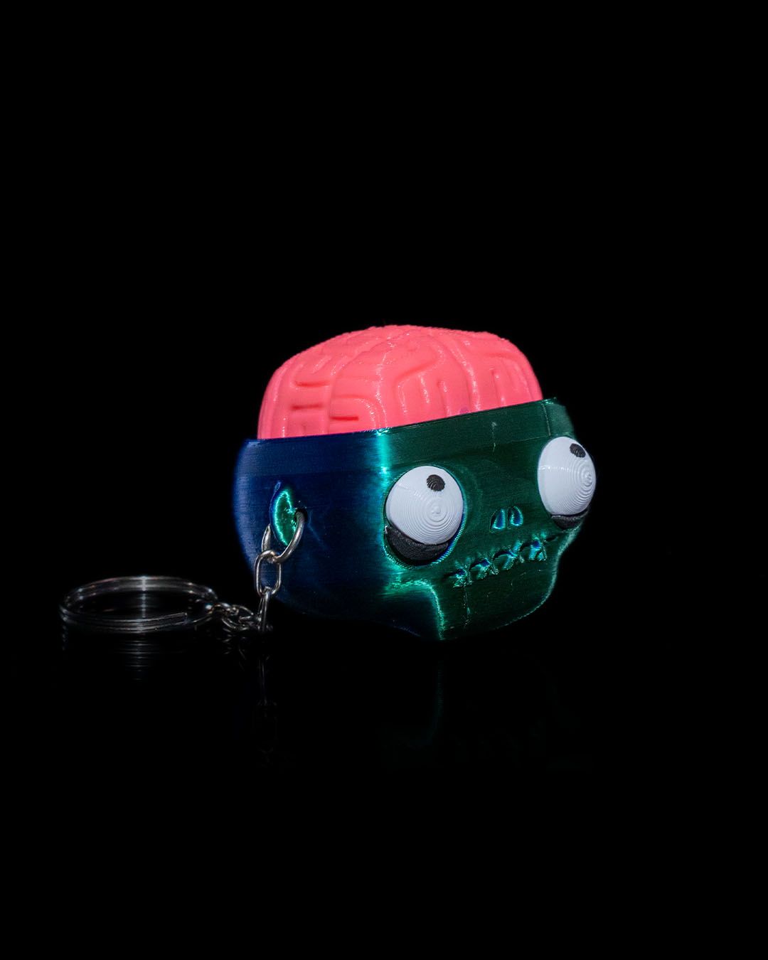 Jack the Fidget Zombie Keychain