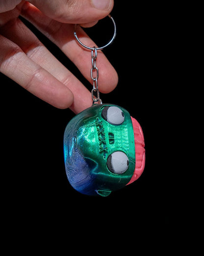 Jack the Fidget Zombie Keychain