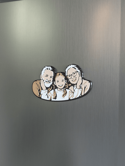 Custom Photo Keychain or Magnet