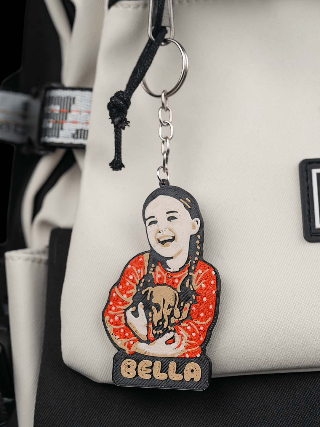 Custom Photo Keychain or Magnet