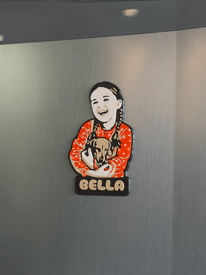 Custom Photo Keychain or Magnet