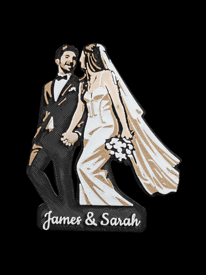 Custom Photo Keychain or Magnet