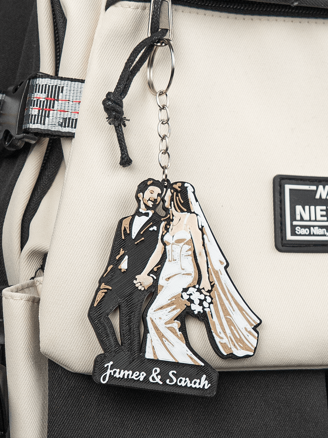 Custom Photo Keychain or Magnet