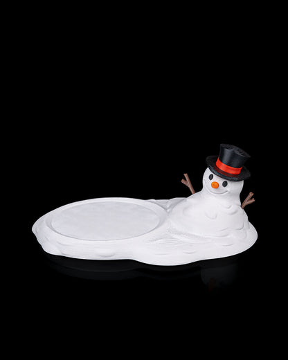 Meltproof Snowman Coaster