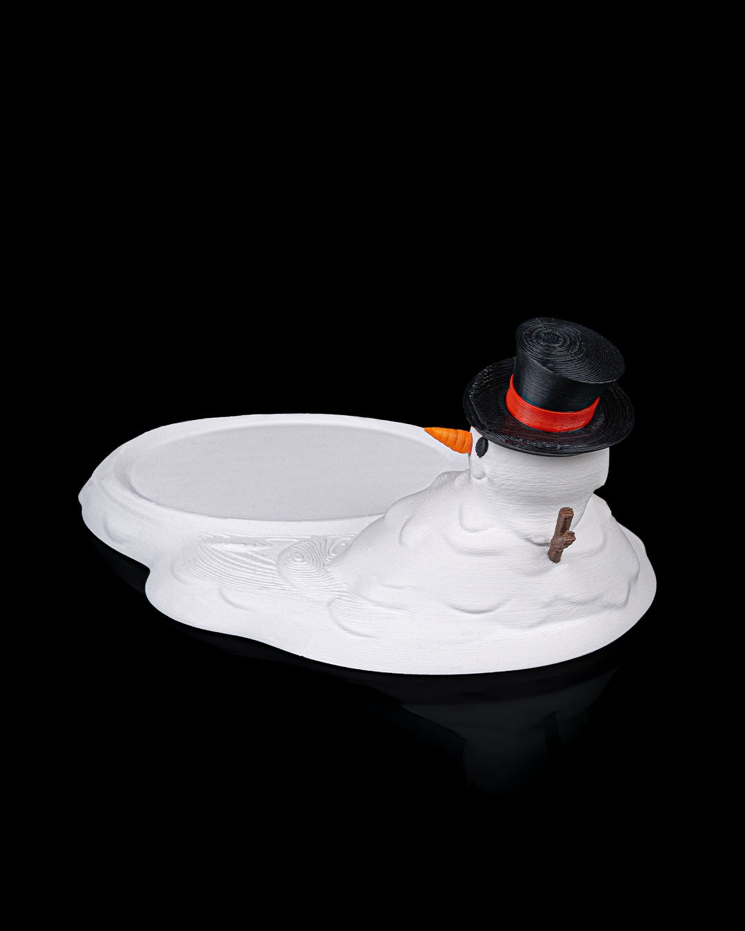 Meltproof Snowman Coaster