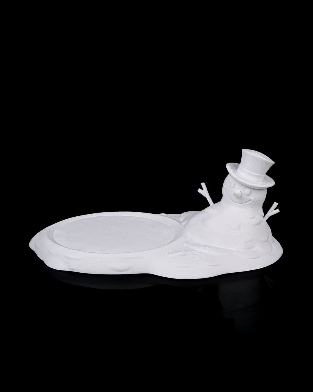 Meltproof Snowman Coaster