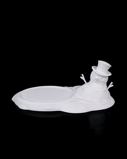 Meltproof Snowman Coaster