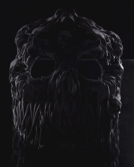 Ghoul Face Halloween Mask